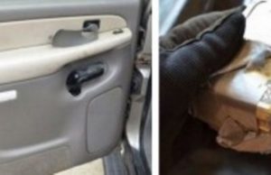 Este hombre compró un auto decomisado, al remodelarle la puerta, qué suerte!