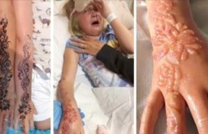 Un simple tatuaje de feria de la niña se volvió un gran peligro; el padre advierte a otros padres