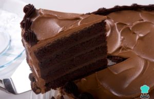 Torta de chocolate con 3; aquí los ingredientes