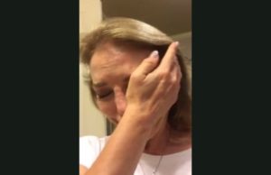 Laura Flores llora sin consuelo por la partida de su hija hasta NY