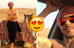 Zac Efron realiza sesión de fotos en Dubái y sube AÚN MÁS la temperatura en el desierto