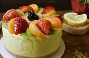 Receta de Torta de Limón muy facil de preparar paso a paso