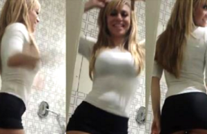 La Cantante Noelia “no se guardó nada” y salió a la calle con Microfalda ¡Que dejo todo a la imaginación!