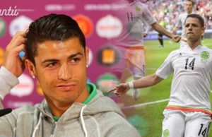Cristiano Ronaldo quiso humillar a los mexicanos y Chicharito le calló el hocico