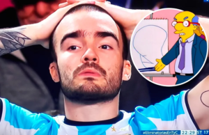 Hincha reclama a Argentina con tatuaje de la ‘dignidad’ de Los Simpson; todos se tatúan lo mismo
