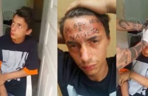 Entró a robar a la casa de un tatuador y recibió un castigo que nunca va a poder borrar