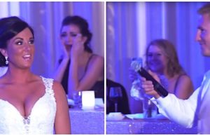 Novio reconoce que quiere a otra – entonces señala a una invitada y la novia empieza a llorar
