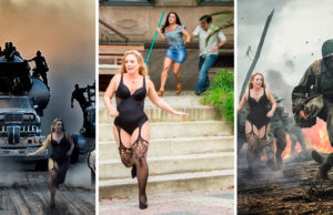 Esposa persigue con una escoba a la amante de su esposo en lencería; los MEMES son sublimes