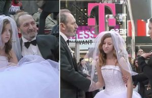 Él tiene 65 y ella 12. Ahora mira la reacción de la gente cuando se casan