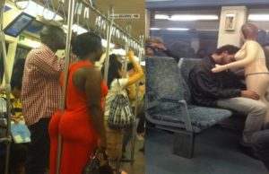 10 imágenes que muestran lo extraño que es el transporte público; el #2 no tiene vergüenza