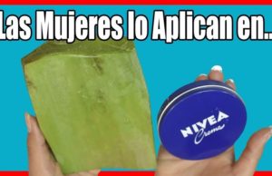 Solo junté sabila con crema nivea