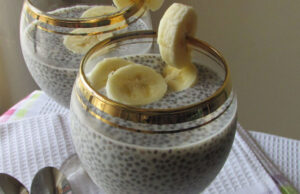Pierde peso con este batido de banano, avena y chía