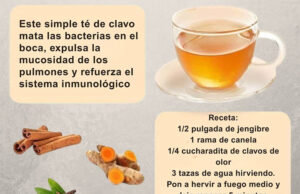 Té de clavo: defensa natural en una taza Una infusión
